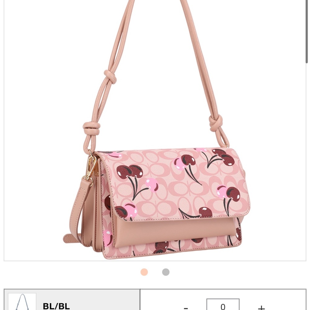 Stylish Pink Crossbody Bag